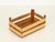 1970s Large Walnut and Brass Bar Crate by T. Barbi, Italy, 1970s For Sale - Image 5 of 15