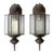 Vintage Outdoor Wall Lantern Sconces - a Pair For Sale