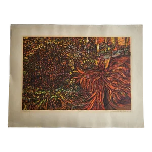 1963 "Firebird" Kenneth W. Auvil Limited Edition Print Numbered 5/37