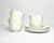 Johnson Brothers “Richmond White” 3 Ceramic Tea Cups 3” 8oz & Saucers 5 7/8” Good used condition. No chips, cracks, or...