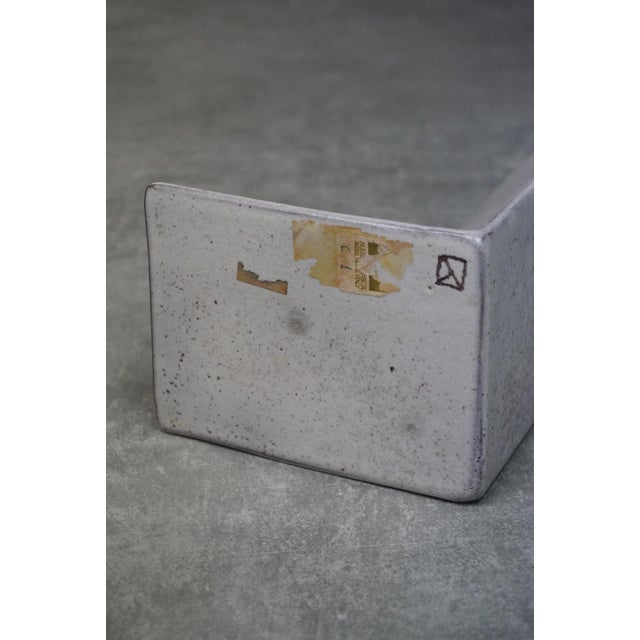 Ceramic Brutalist Sculptural Ceramic Vase by Alessio Tasca for Nove Di Bassano, 1970s For Sale - Image 7 of 8