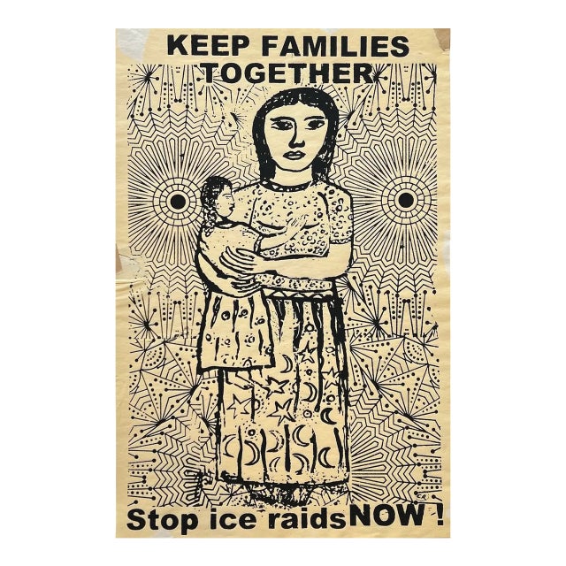 21st Century Latino School Latino-American Social Justice Street Art Screen Print For Sale