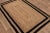 2'x3' Black Border Rectangle Jute Handmade Rug For Sale - Image 4 of 8