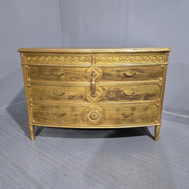 French Gilded Chest of Drawers For Sale - Image 17 of 17