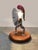 Vintage unique Italian metal figure table lamp figurative metal table lamp Forme Metalliche midcentury interior design...