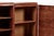 Wood Antique Art Deco Tall Mahogany Wood Storage or Bar Cabinet 1940s For Sale - Image 7 of 17