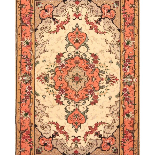 Genuine hand-knotted oriental rug | Size: 120 x 77 cm | Knot density: approx. 550.000 knots/m² | Material: 95% wool, 5%...
