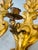 Wood Gold Gilded Italian Wall Sconces, a Pair For Sale - Image 7 of 10