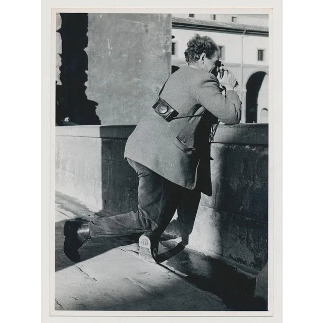 1950s Erich Andres, Venice: Photographer Taking Pictures, Italy, 1950s, Black & White Photograph For Sale - Image 5 of 5