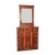 Corner Cabinet with Mirror, 1800 For Sale