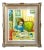 Boris Simon, Painting of Young Girl ”Petite Fille Dessiniart” For Sale