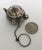 Antique Sterling Silver “ Teapot” Tea Strainer For Sale - Image 9 of 10