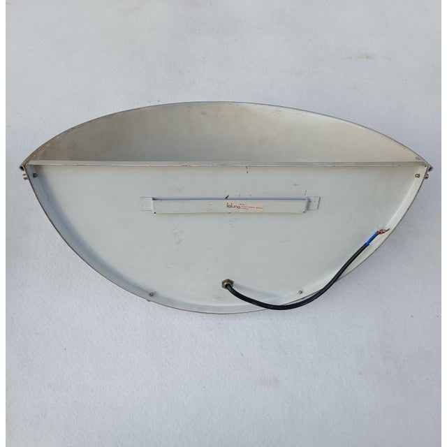 Metal Wall Lamps by Boccato, Gigante and Zambusi for Laluna, 1970s, Set of 3 For Sale - Image 7 of 8
