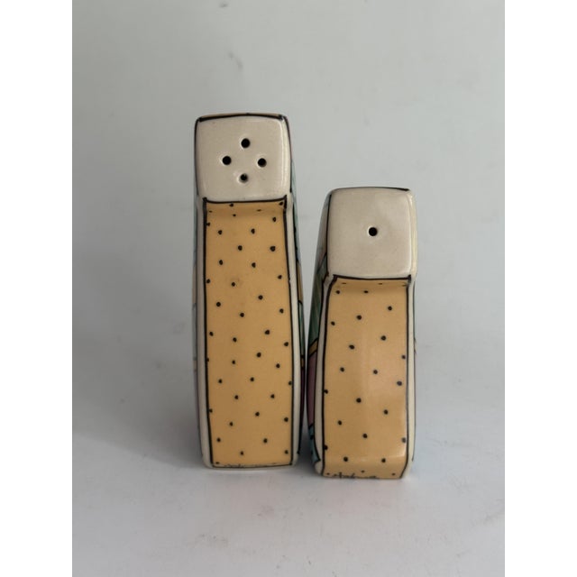 Rosenthal Vintage Flash One Salt and Pepper Shacker by Dorothy Hafner for Rosenthal, Germany, 1980s, Set of 2 For Sale - Image 4 of 7