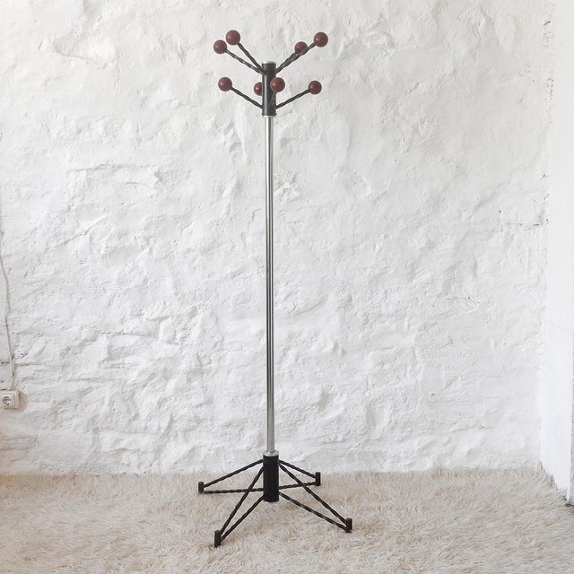Mid-Century Modern French Sputnik Coat Rack, 1950s For Sale - Image 13 of 13