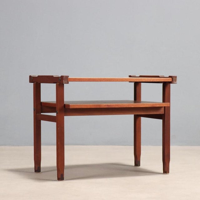 Wood Teak Coffee Table, 1960s For Sale - Image 7 of 8