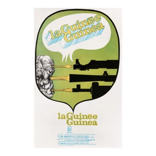 1960s Poster, "La Guinee Guinea" Ospaaal Poster, August 3rd For Sale