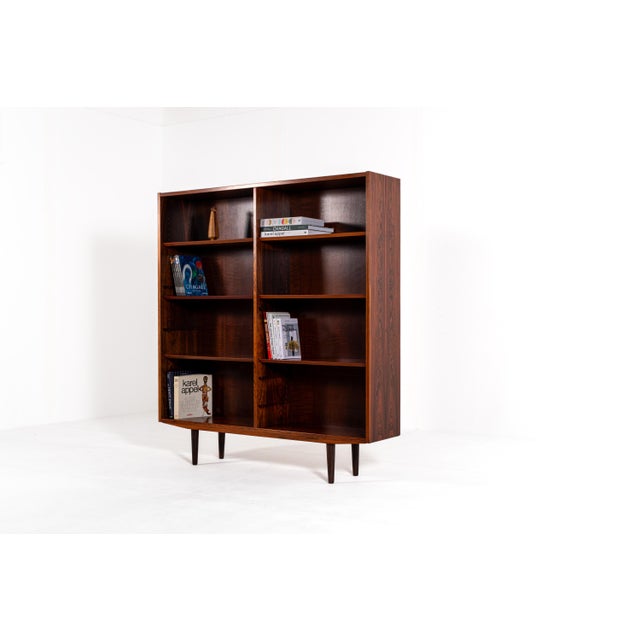 Poul Hundevad Danish Rosewood Bookcase from Hundevad & Co, 1960s For Sale - Image 4 of 16