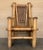 Wood Set of Large Bamboo Pagoda Lounge Chairs in the style of Budji Layug, 1960 For Sale - Image 7 of 16