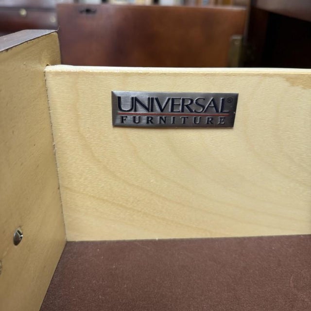 Universal Furniture Transitional Burled-Finish Gentleman’s Chest For Sale - Image 12 of 13