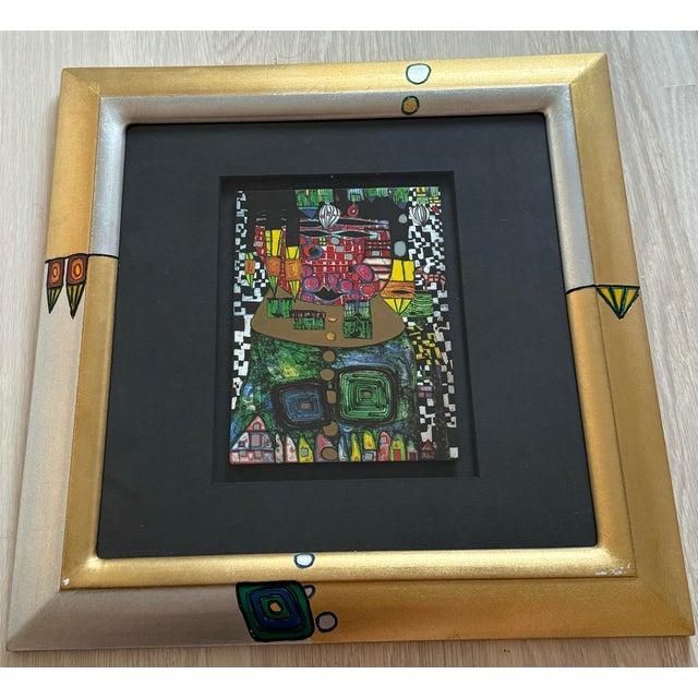 Friedensreich Hundertwasser, Four Framed Etchings For Sale - Image 9 of 9