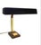 Mid-Century design Hillebrand desk lamp. Heavy quality brown metal with brass accents. The lamp can be bent in all...