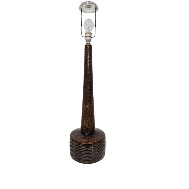 Ceramic DL 37 Table Lamp by Per and Annelise Linnemann-Schmidt for Palshus, 1960s For Sale - Image 16 of 17