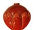 Mid-Century Modern 1930s Saint-Clément Art Deco Orange-Bordeaux Vase, Model 712, 16cm/6.2" For Sale - Image 3 of 7