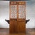 A pair of Chinese Qing Dynasty period large carved architectural panels from the 19th century, with fretwork. Created in...