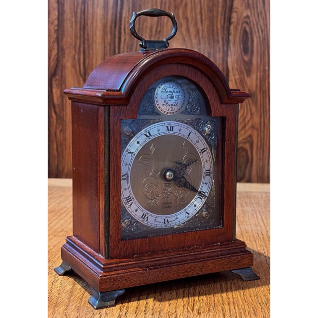 Small Bracket Clock By Elliot, Superb Quality Indeed. When wound it's ticking away beautifully. Sizes 21 cms total height,...