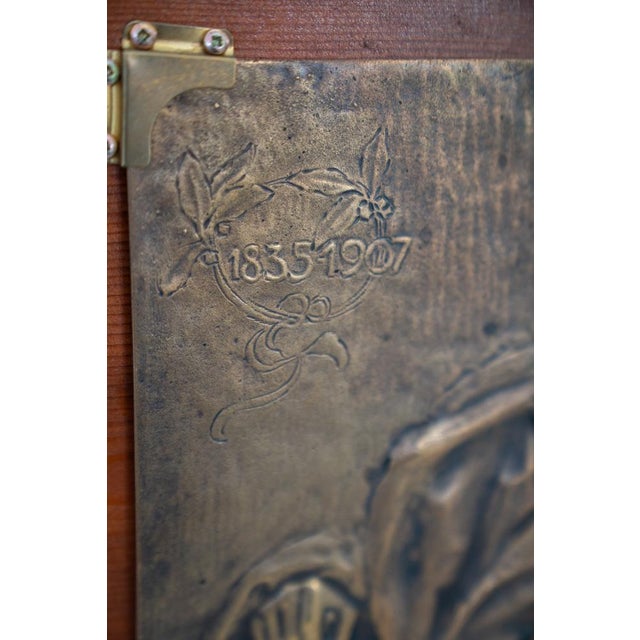 Bronze Cast in Bas-Relief by Joshua Carducci, 1835 For Sale - Image 12 of 16