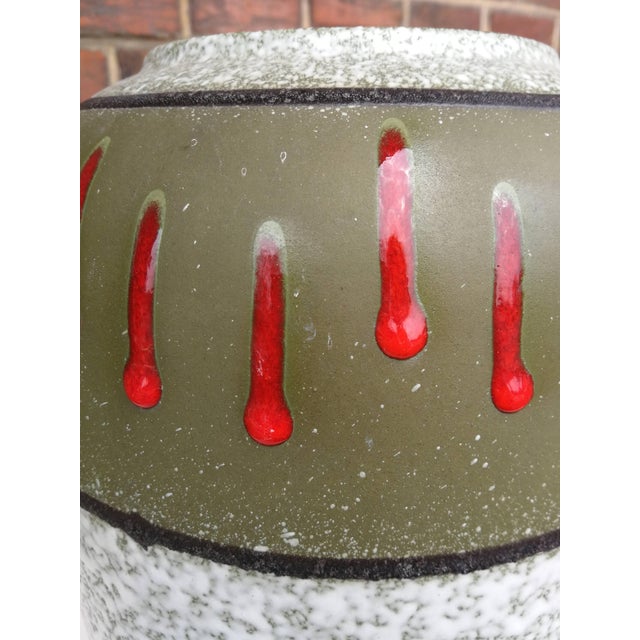 Large Glazed Vase, 1960s For Sale - Image 6 of 7