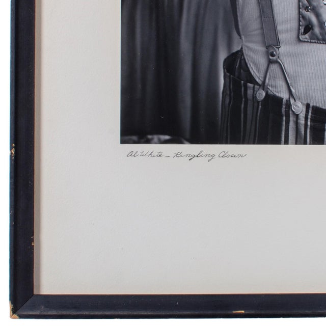 Al White, Ringling Bros. Circus Clown, Photograph by Richard Stacks, 20th Century For Sale In Savannah - Image 6 of 6