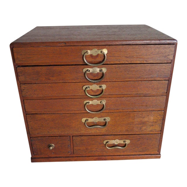 1920s Japanese Miniature Cabinet Chairish