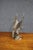 Metal Cast Metal Eagle Sculpture For Sale - Image 7 of 13