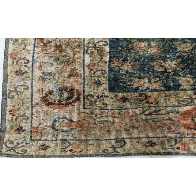 This magnificent antique Turkish Hereke rug exemplifies the elegance and precision for which Hereke textiles are...