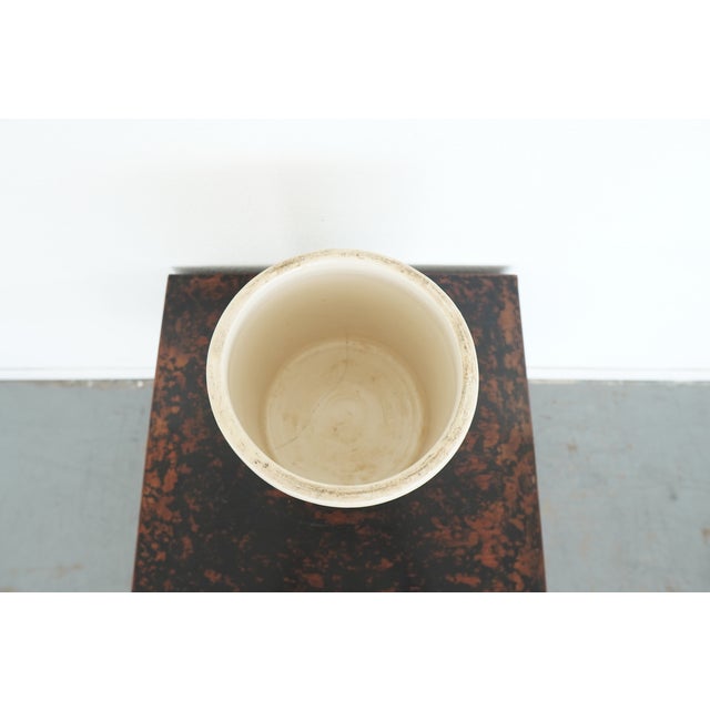 American Vintage Love Field Potteries Dallas Texas Stoneware Crock No. 6 For Sale - Image 3 of 14