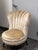 Traditional Art Deco Shell Back Side Chair, Vintage For Sale - Image 3 of 11