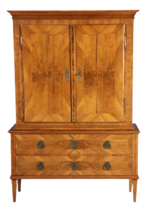 Antique Baroque Cabinet inn Walnut, 1780