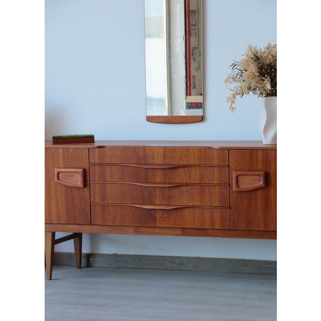 Scandinavian Teak Sideboard, 1960s For Sale - Image 12 of 18