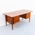 Wood Vintage Restored Arne Vodder Teak Executive Desk by h.p. Hansen, Denmark 1960s For Sale - Image 7 of 15