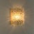Textured Wave Glass Wall Light attributed to Kaiser Leuchten, 1970s For Sale - Image 4 of 16