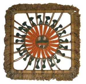 Vintage Macrame "Sunlight" Wall Hanging