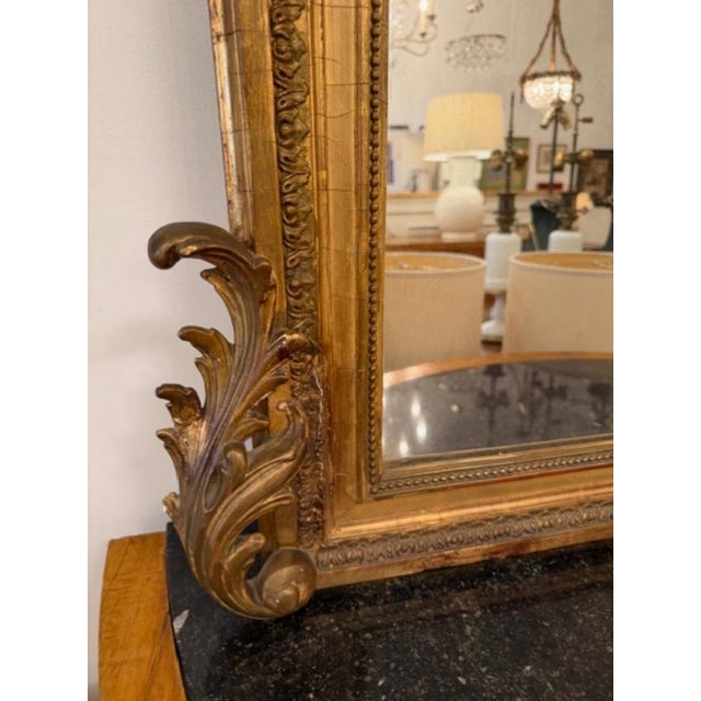 French Louis Philippe Mirror For Sale - Image 3 of 9