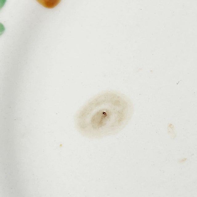 Mid-Century Modern 1949 Mid Century Delphinium Orange Autumn Bloom, Hand Made in California Plates - 7 Pieces For Sale - Image 3 of 3