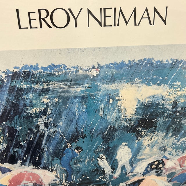 Leroy Neiman Hammar Graphics Arnold Palmer Golf Poster For Sale In Philadelphia - Image 6 of 8