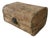Late 19th Century Small Primitive Wood Storage Chest Side Table For Sale
