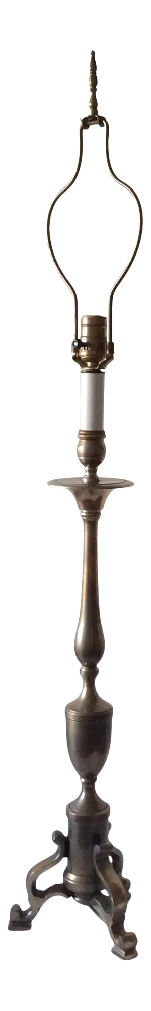 Metal Candlestick Lamp