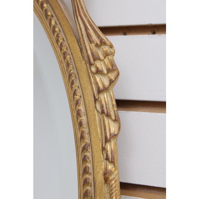 Carvers Guild Adams Style Gold Frame Mirror For Sale - Image 10 of 13