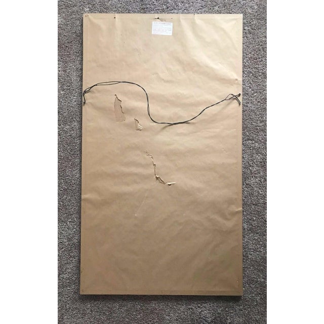 Paper Vintage James Harrill Limited Edition Serigraph Signed With Printer's Proof For Sale - Image 7 of 7